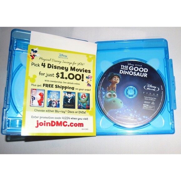 The Good Dinosaur Blu Ray With The Slipcover Disney Pixar - Picture 3 of 3